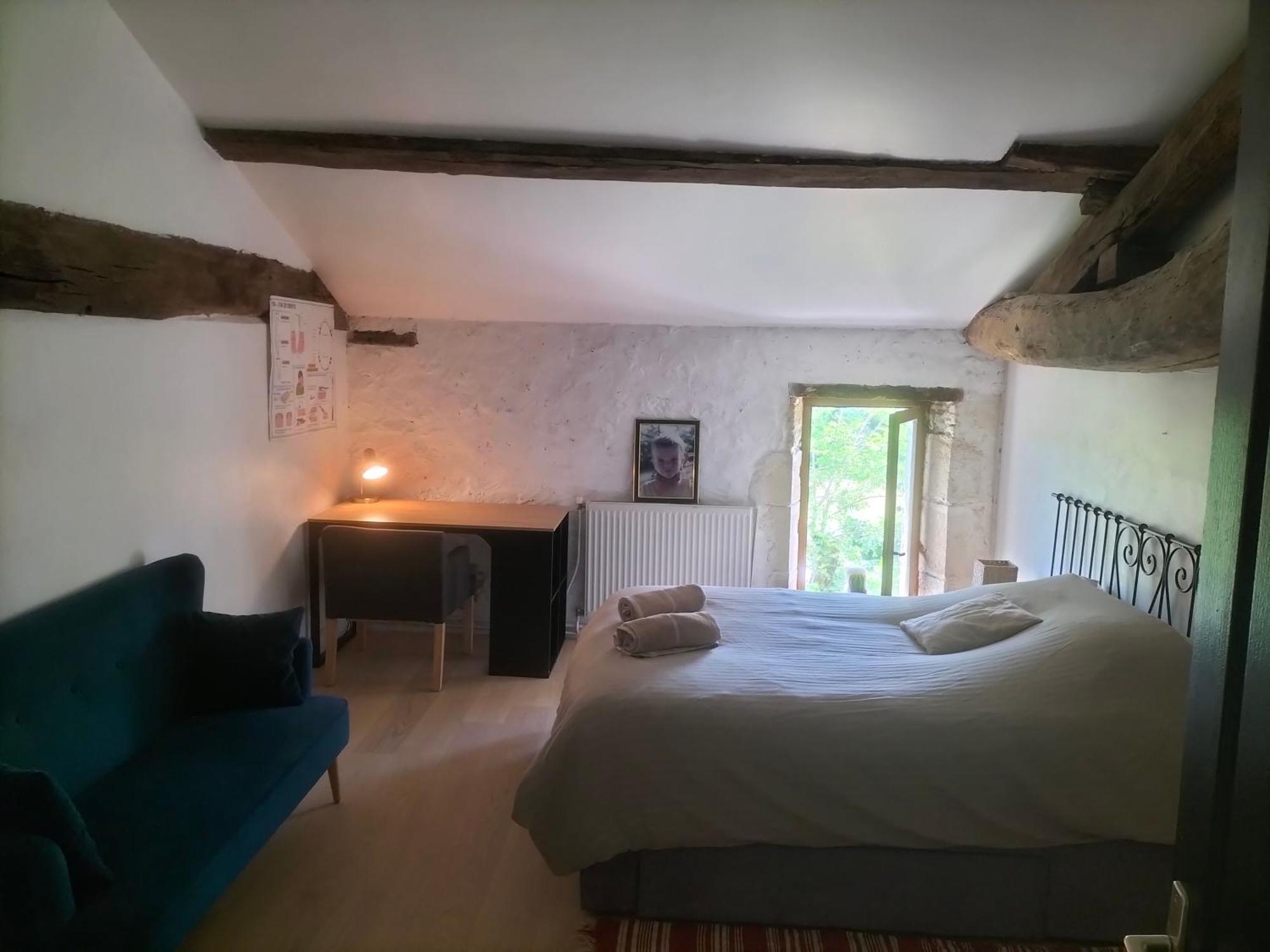 Chambres 2 Personnes Dans Notre Maison Girondine Saint-Martin-de-Lerm Værelse billede